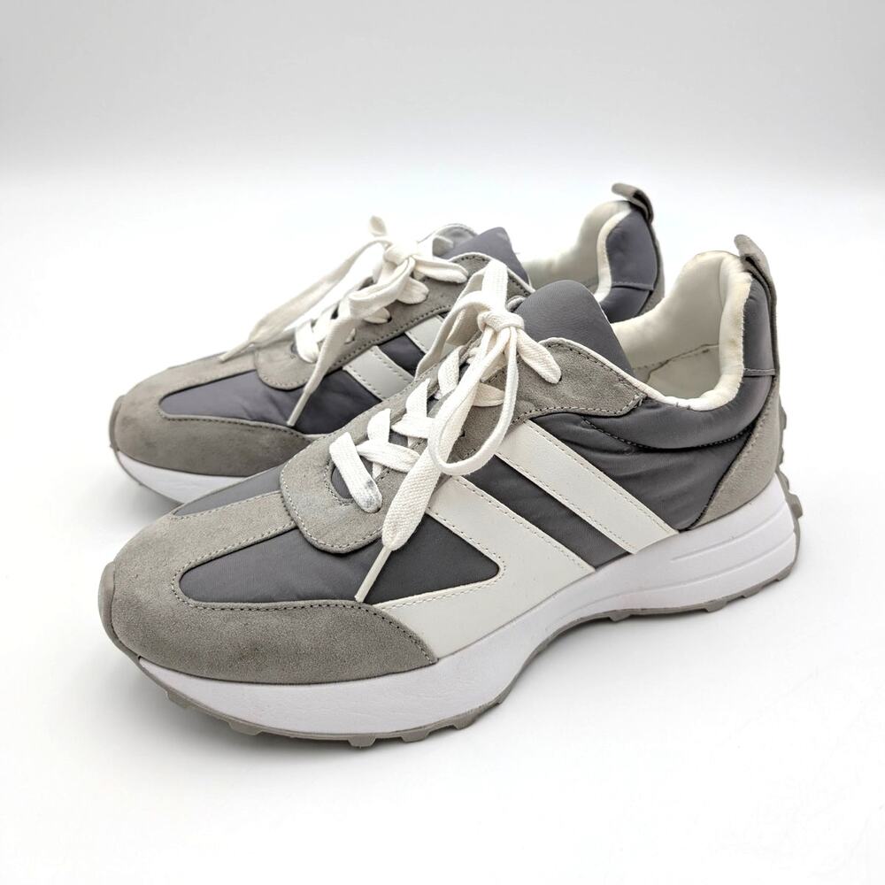 Urban Sport by JSlides Janey Sneaker Shoes Women's Grey/White Size US8M EU38.5